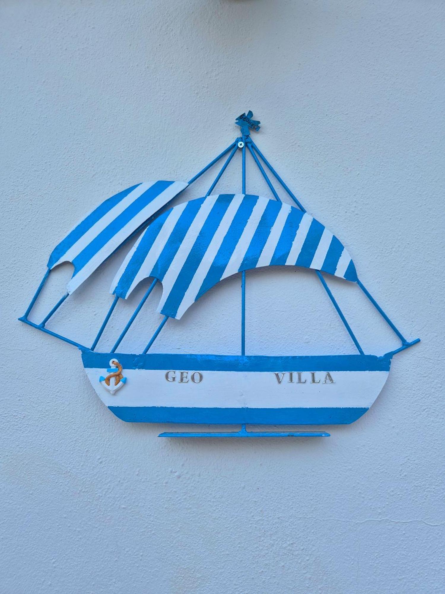Geovilla Green & Blue 1 - Pefkochori Luaran gambar