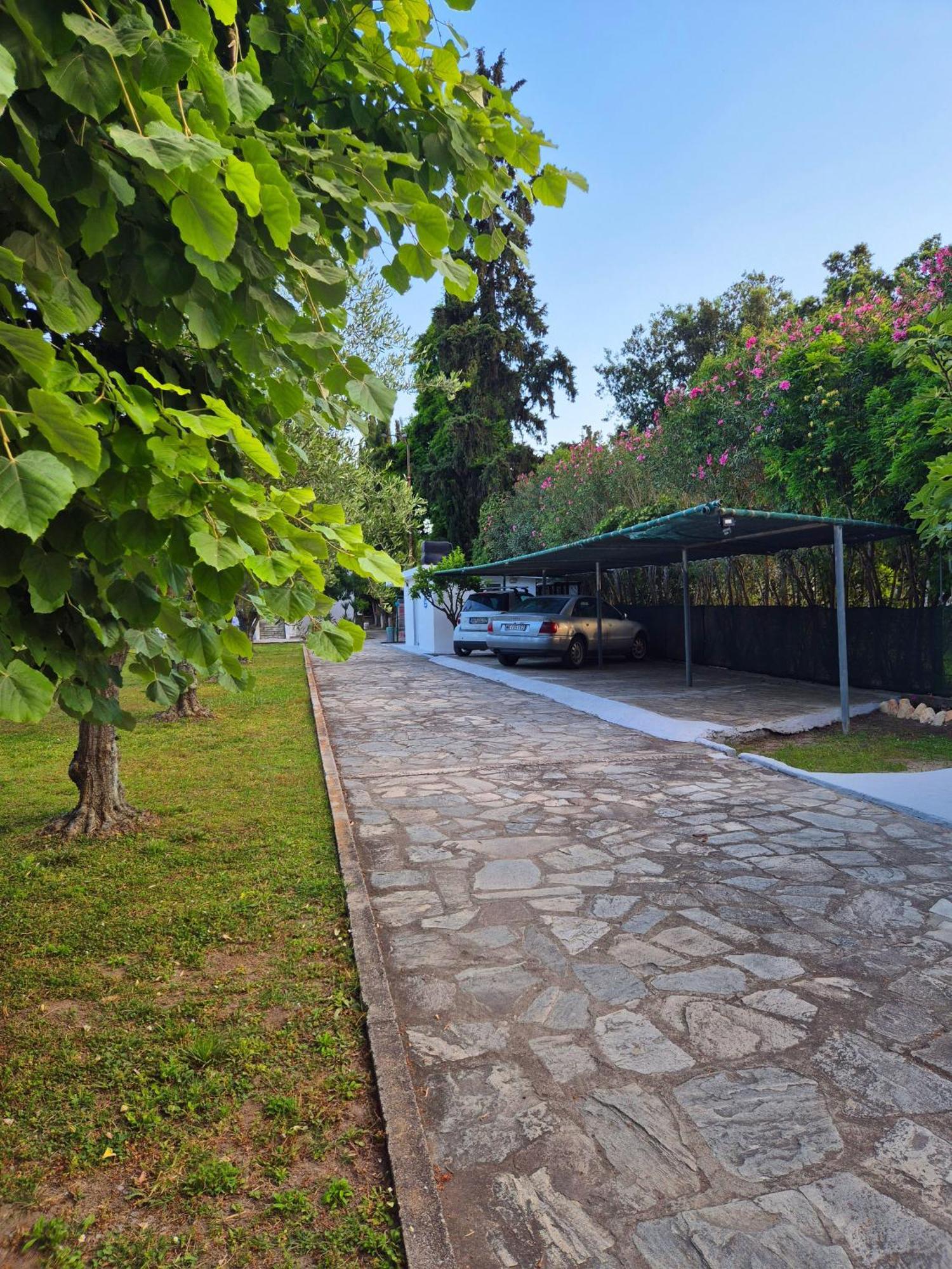 Geovilla Green & Blue 1 - Pefkochori Luaran gambar